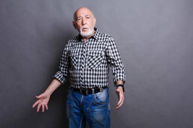 Kızgın komuta sizde poz, kopya alanı