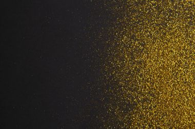 Altın glitter kum doku, arka plan.