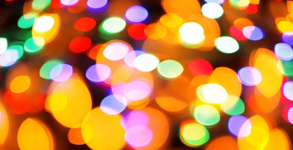 Color light blurred bokeh background, unfocused. — Stock Photo, Image