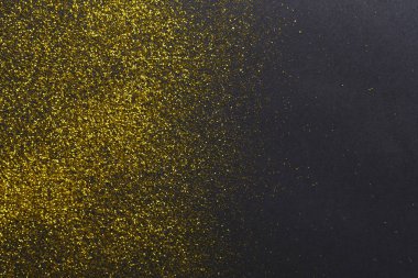 Altın glitter kum doku, arka plan.