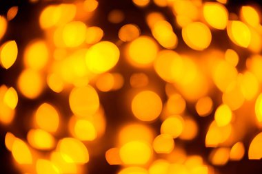 Sarı renk hafif bulanık bokeh arka plan, odaklanmamış.