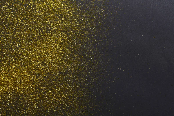 Złoty brokat piasek teksturę, streszczenie tło. — Zdjęcie stockowe