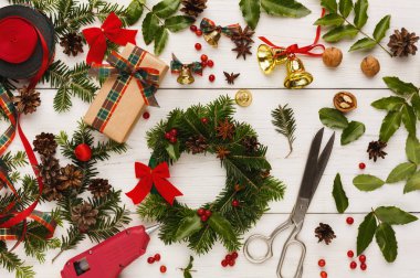 Ayrıntılar için Noel DIY. El yapımı craft Noel dekorasyon