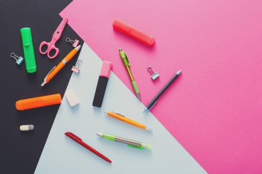 Yaratıcı çalışma alanı, ileti örneği Üstten Görünüm