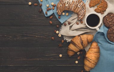 Mockup kopya alanı rustik ahşap fırın için