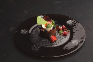 Restaurant, özel köpük tatlı hizmet