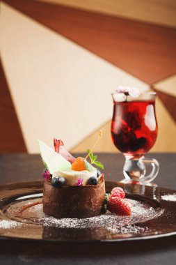 Restaurant, özel köpük tatlı hizmet