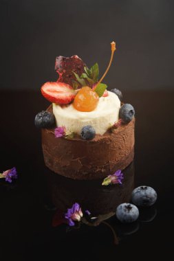 Restaurant, özel köpük tatlı hizmet