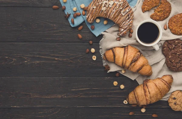 Mockup kopya alanı rustik ahşap fırın için