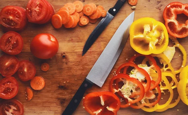 Yemek sağlıklı salata için malzemeler