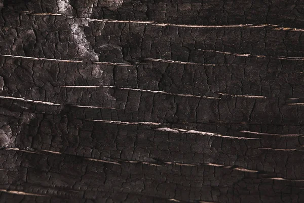 Gris foncé ou noir texture du bois fond gros plan — Photo