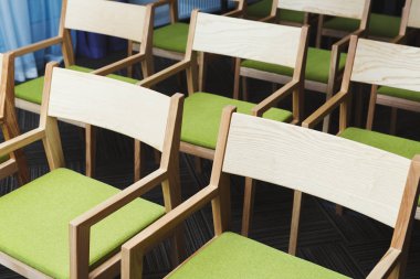 Modern konferans salonu otelin iç