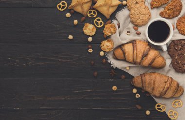 Mockup kopya alanı rustik ahşap fırın için