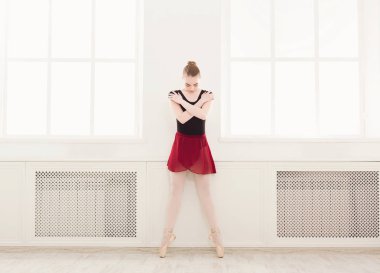 Pointe güzel balerin dans