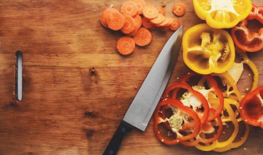 Yemek sağlıklı salata için malzemeler