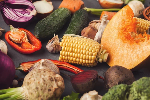 Taze parlak sebze arka plan