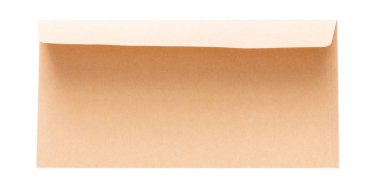 Sevgililer günü mektup beyaz arka plan üzerinde izole zarf içinde