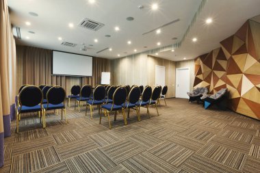 Modern konferans salonu otelin iç