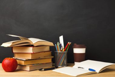 Geri okul kavramsal arka plan için