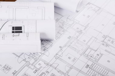 Bina planı. Mimari Proje arka plan