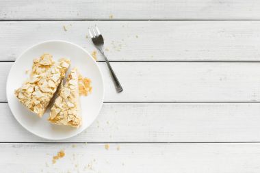 Klasik Napoleon kek Üstten Görünüm