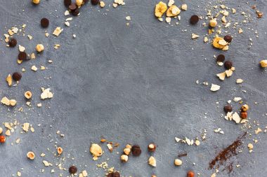 Malzemeler pişirme fırın arka plan