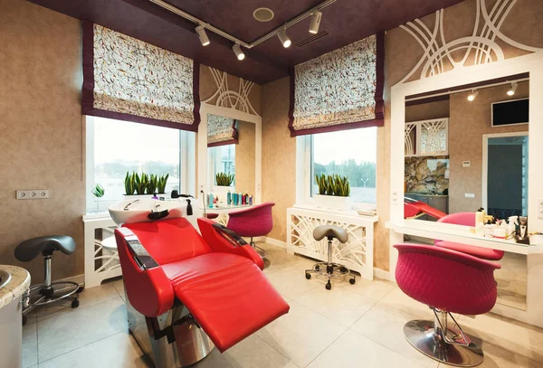 Modern beauty studio interior