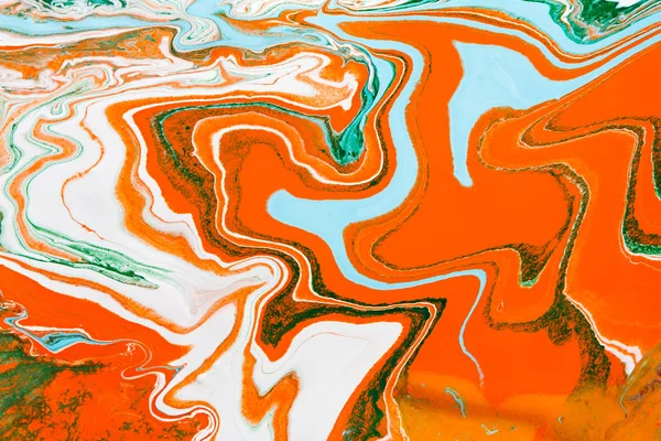 Liquid marbling acrylic paint background. Fluid painting abstract ...