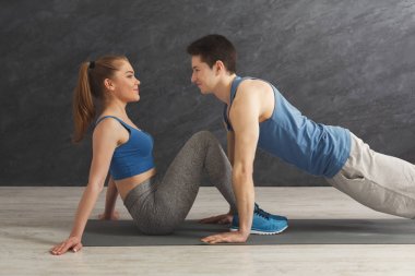 Kaç yapımı tahta veya push up kapalı egzersiz