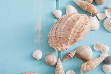 Deniz mavi ahşap, deniz tatil arka plan üzerinde