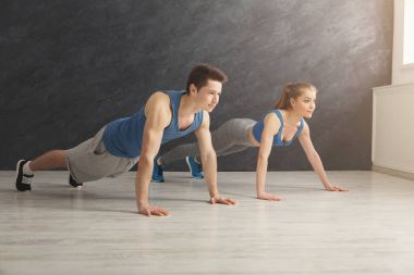 Kaç yapımı tahta veya push up kapalı egzersiz