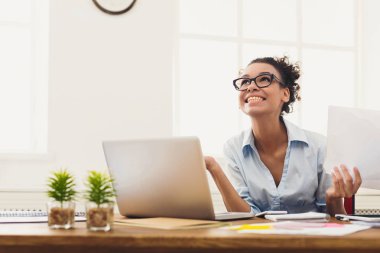 İş kadın zevk başarılı projesi