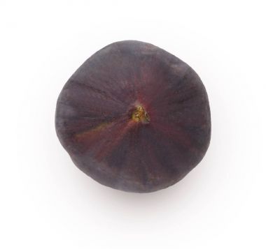 Olgun tatlı incir beyaz arka plan izole