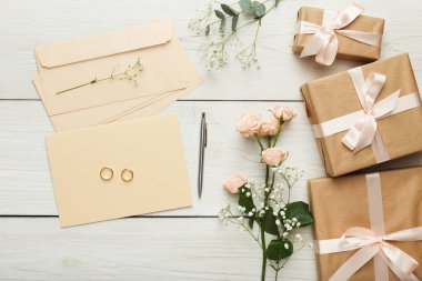 Planlayıcısı kontrol listesi ile gelin arka plan