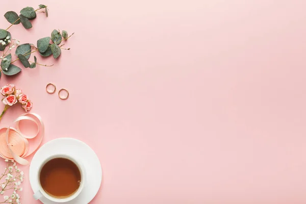 Preparazione matrimonio sfondo — Foto Stock