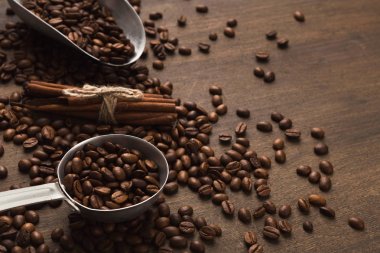 Retro Kahve değirmeni eski ahşap tablo