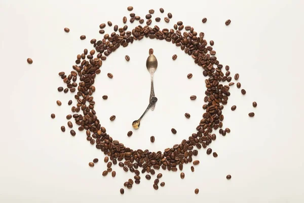 Mattina caffè sfondo, ora di colazione — Foto Stock