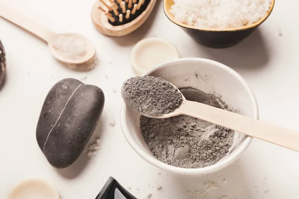 Naturkosmetik för hem eller salong spa-behandling — Stockfoto