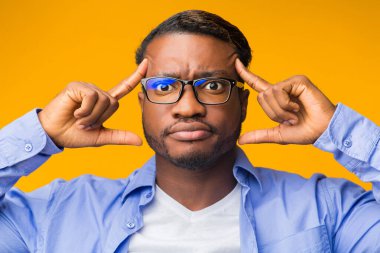Afro Adam Alnını İşaret Etmek, Stüdyo Çekimi