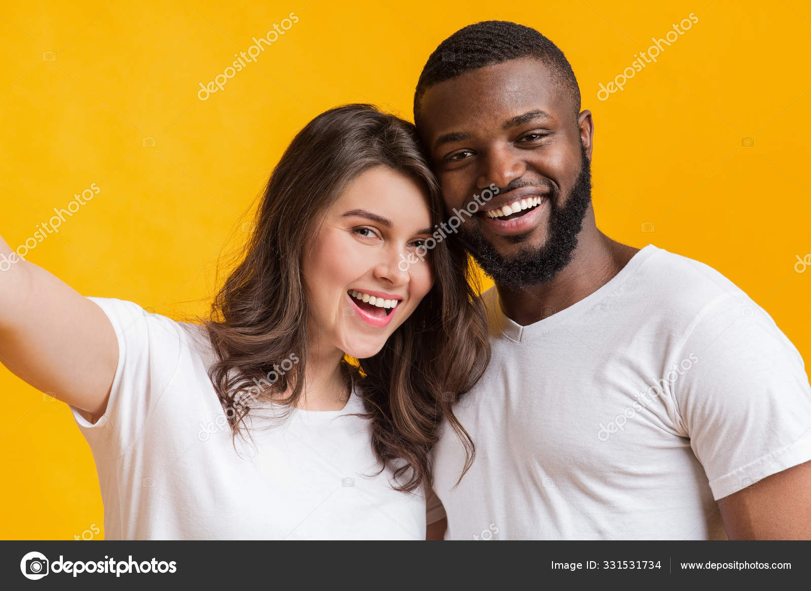 Happy Couple Poses Park Stock Photo 751059058 | Shutterstock