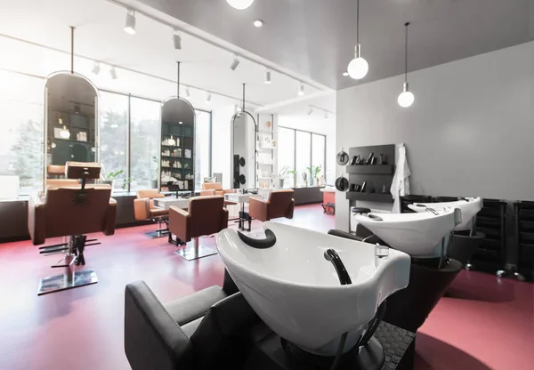 Hair salon and make up store, modern light interior — Stock Photo, Image