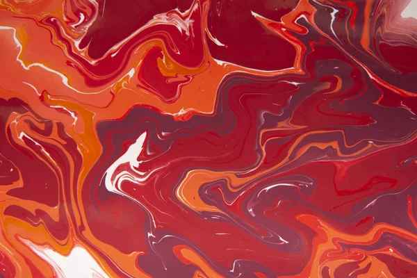 Luxury background in red shadows like marbling lava art