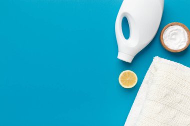 Safety and eco washing with liquid powder in bio plastic bottle