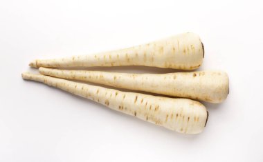 Daikon is root vegetable for vegan salad