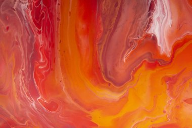 Sıvı mermer boya arka planı. Renklerin renkli karışımı