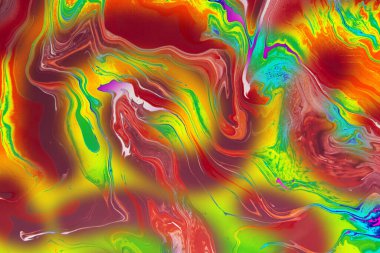 Görsel dalga ile parlak eğimlerin soyut renk arkaplanı