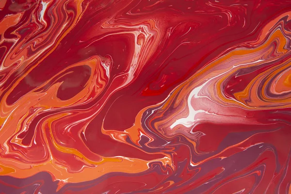 Bakgrund i blodiga röda och vita färger. Digital konst. — Stockfoto