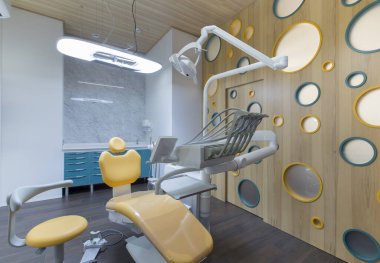 Tıp, çocuk stomatolojisi, diş kliniği, tıbbi ekipmanlar