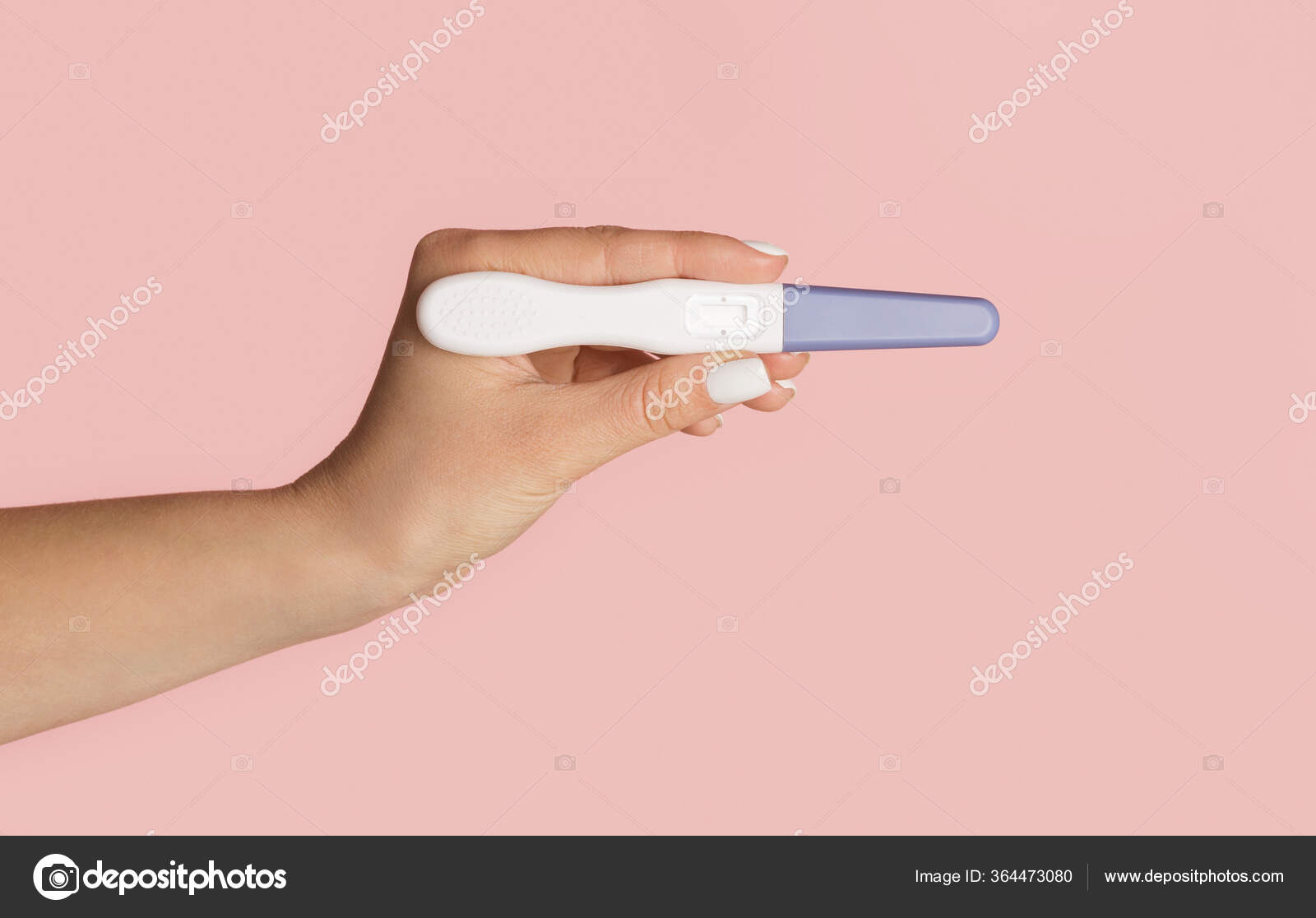Unrecognizable woman holding blank pregnancy or ovulation test on pink background, closeup. Copy space — Stock Photo © Milkos #364473080 Unrecognizable woman holding blank pregnancy or ovulation test on pink background, closeup. Copy space — Stock Photo © Milkos #364473080