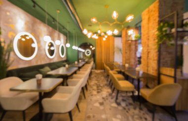 Çağdaş tasarım çatı katı tarzı, modern yemek yeri